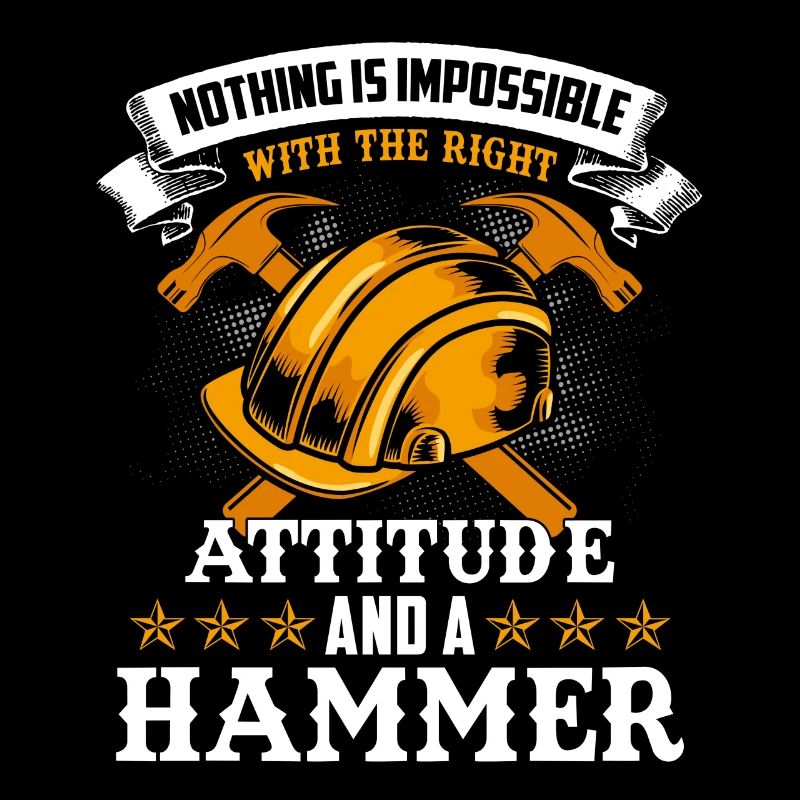 construction worker hammer