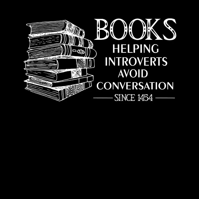 Books Introverts Avoid Conversation Introvert Book