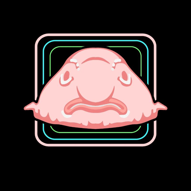 Blobfish Deep Sea Grumpy Introverted Gift
