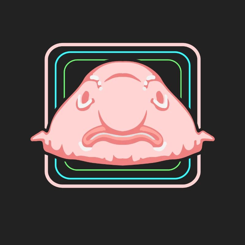 Blobfish Deep Sea Grumpy Introverted Gift