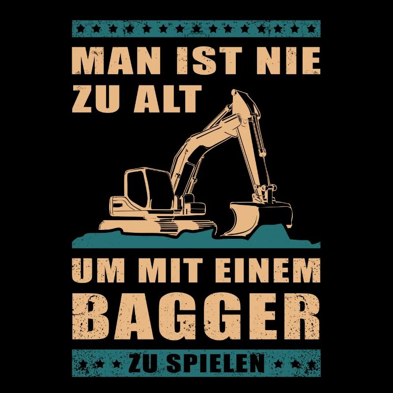 Baggerfahrer Baggerführer Baggern Bagger Geschenk
