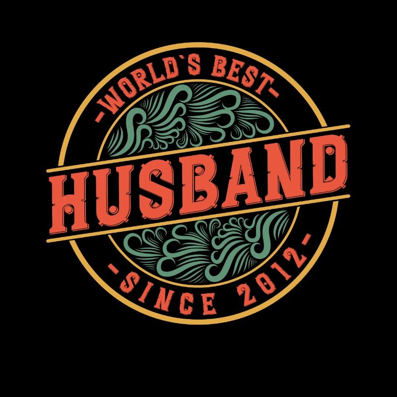 Bester Ehemann seit 2012 9. Hochzeitstag