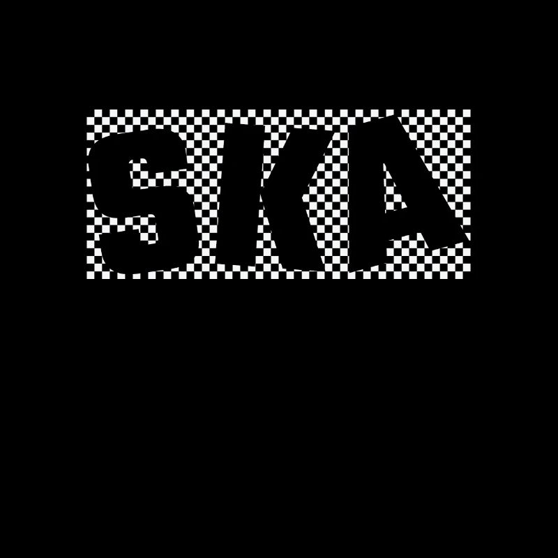Ska Pattern Old School Jazz Music Style