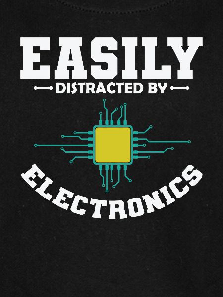 Easily Distracted By Electronics Beruf