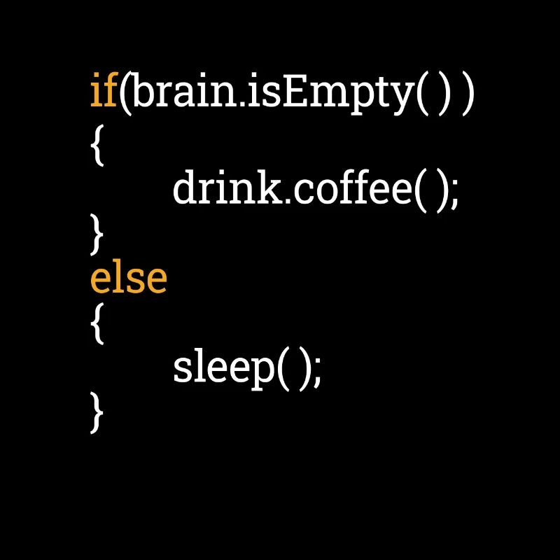 Programmeur Étudiant en informatique Tired Coffee C++