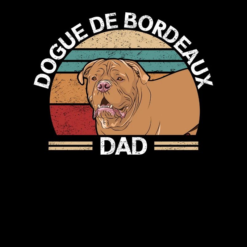 Dogue de Bordeaux Dad Great Dane Gift