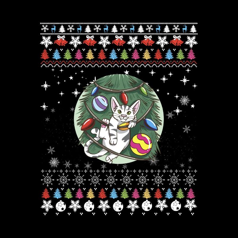 Décor de Noël pour chat
