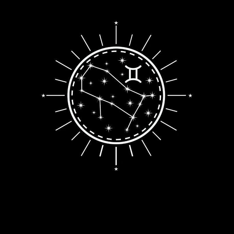 Sternzeichen Zwillinge Gemini Sternkonstellation