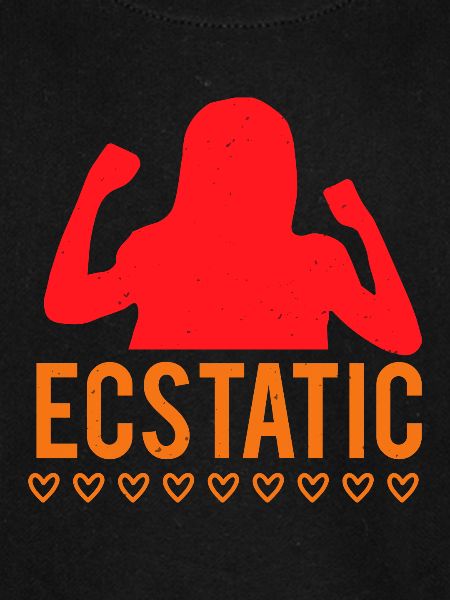 EKSTATISCHES Mädchen