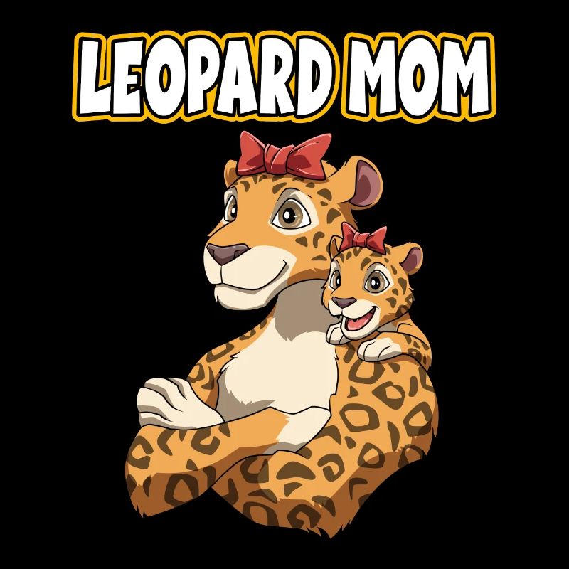 Beste Mama der Welt Muttertag Mutter Leopard