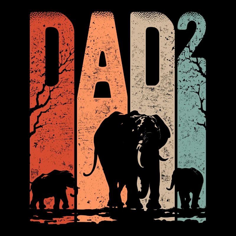 Dad High 2 Daddy High 2 Children Daddy Elephant