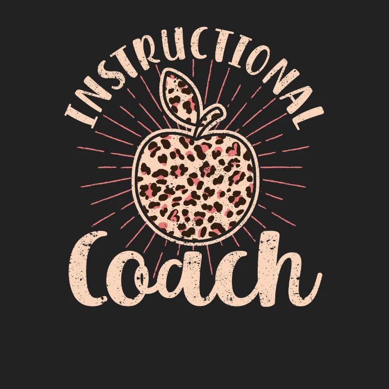 Bleached Leopard Teaching Trainer Typography Teacher