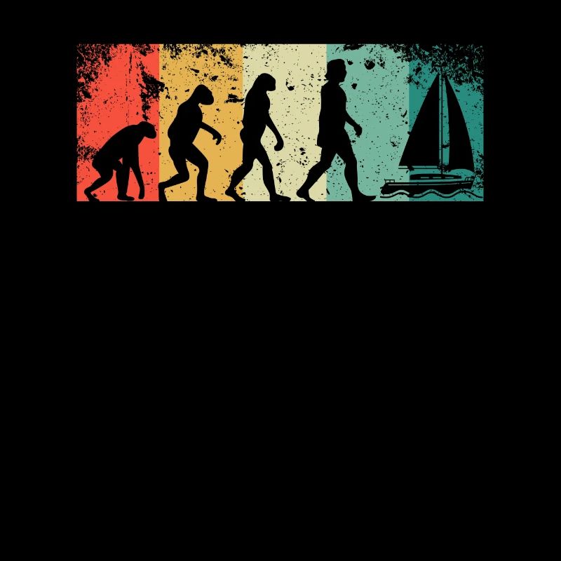 Sailing Retro Sailing Evolution Vintage Sailor