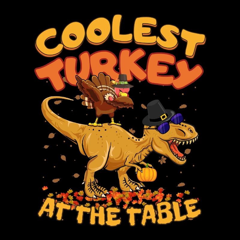 La dinde T-Rex la plus cool de Thanksgiving à table