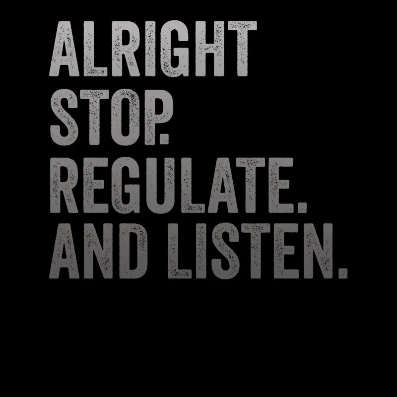 Arrêtez de réguler et d’écouter Enseignant