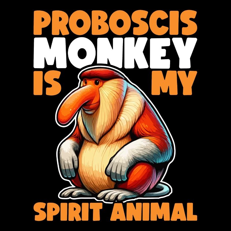 Proboscis Monkey Dabbing Monkey Gift Monkeys