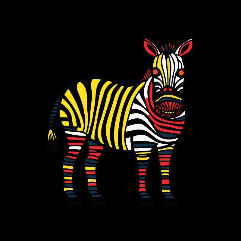 Zebra Halloween Tier