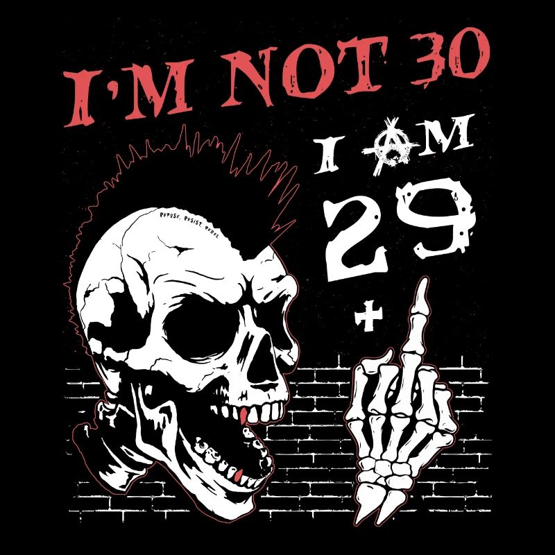 Ich bin 29 plus Mittelfinger - 30. Geburtstag