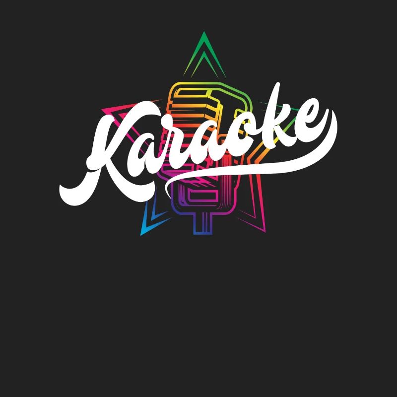 Conception de microphone de karaoké coloré