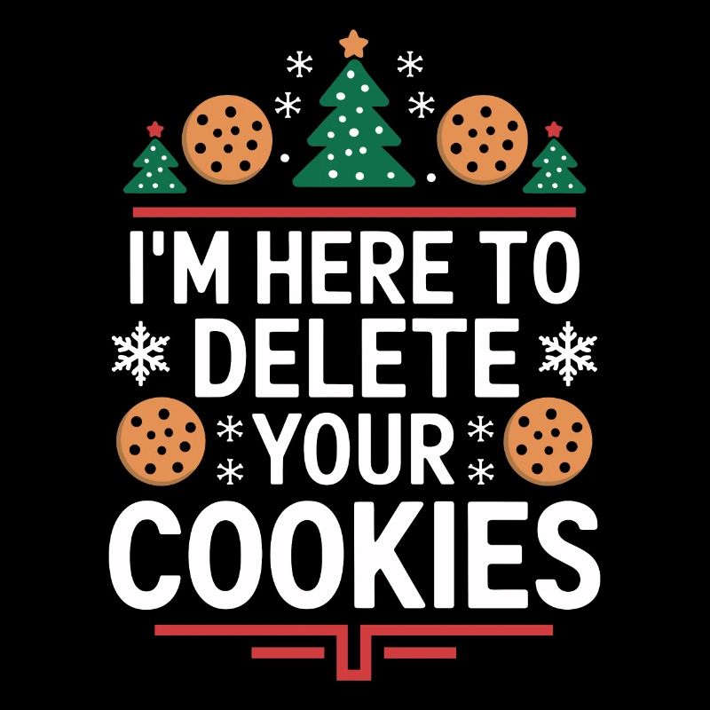 I'm here to delete your cookies Christmas Programm