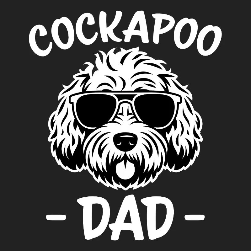 Cockapoo Spruch Papa Lustiges Cockapoo Geschenk