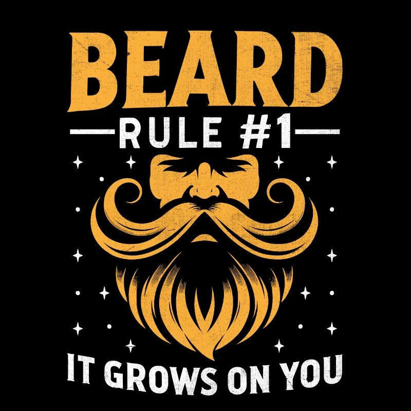 Bartregel Nummer eins: Er wächst auf dir Bärte