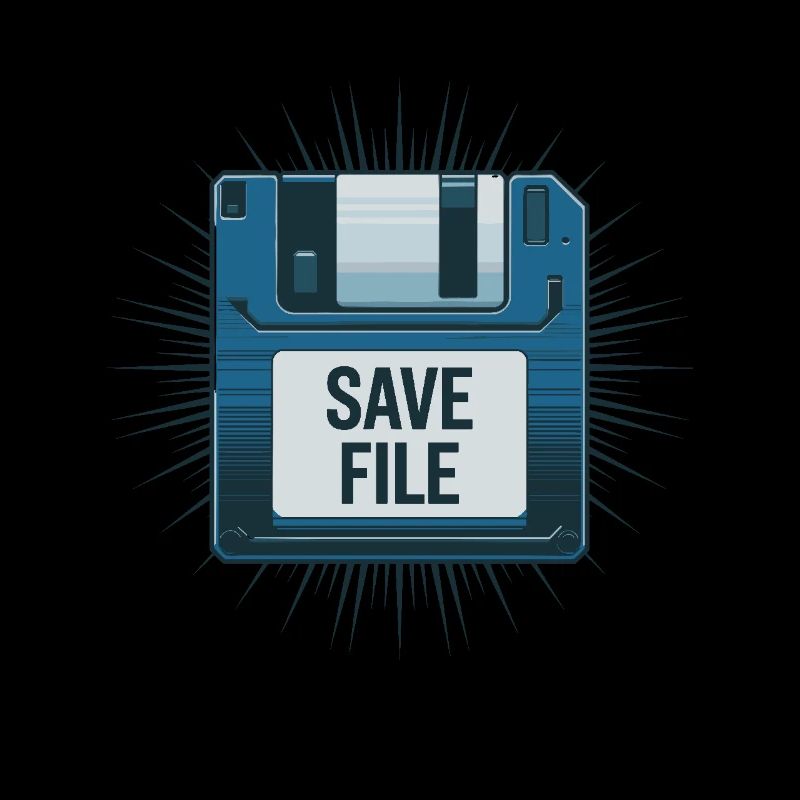 Save Disk Diskette 90s PC für einen Computer