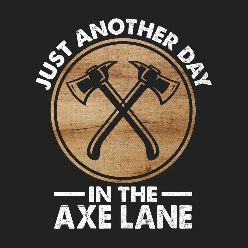 Nur ein weiterer Tag in der Axtgasse Beilwerfen