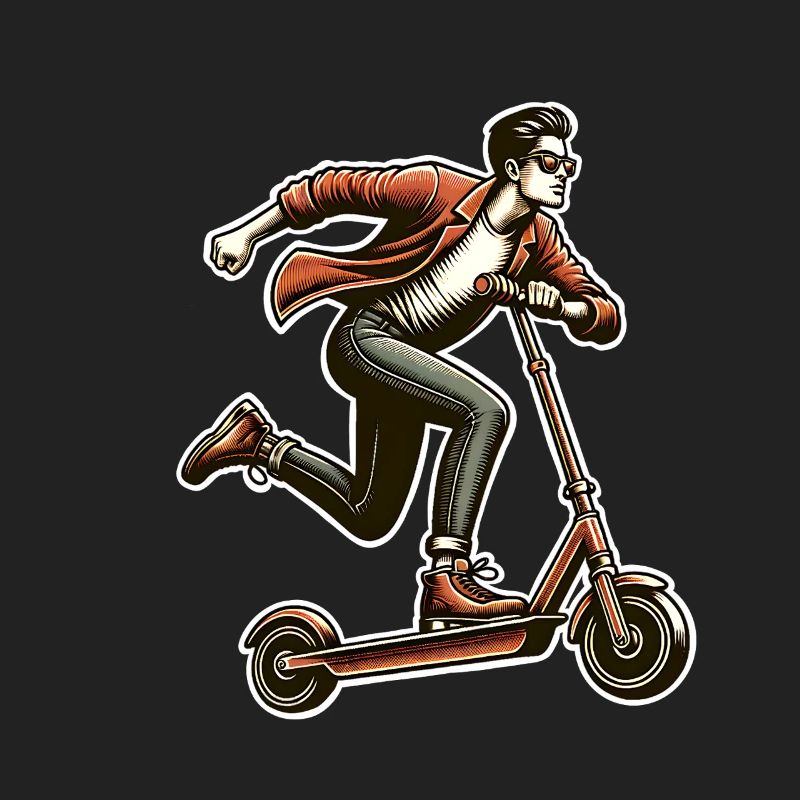 Tretroller E-Scooter E-Roller