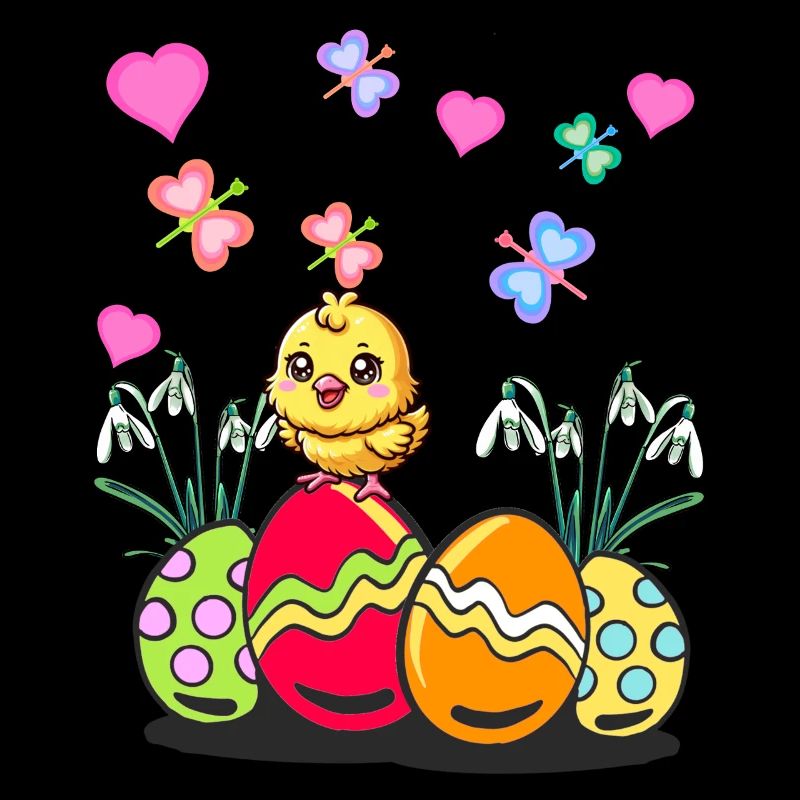Easter Easter Spring Chick Easter Eggs