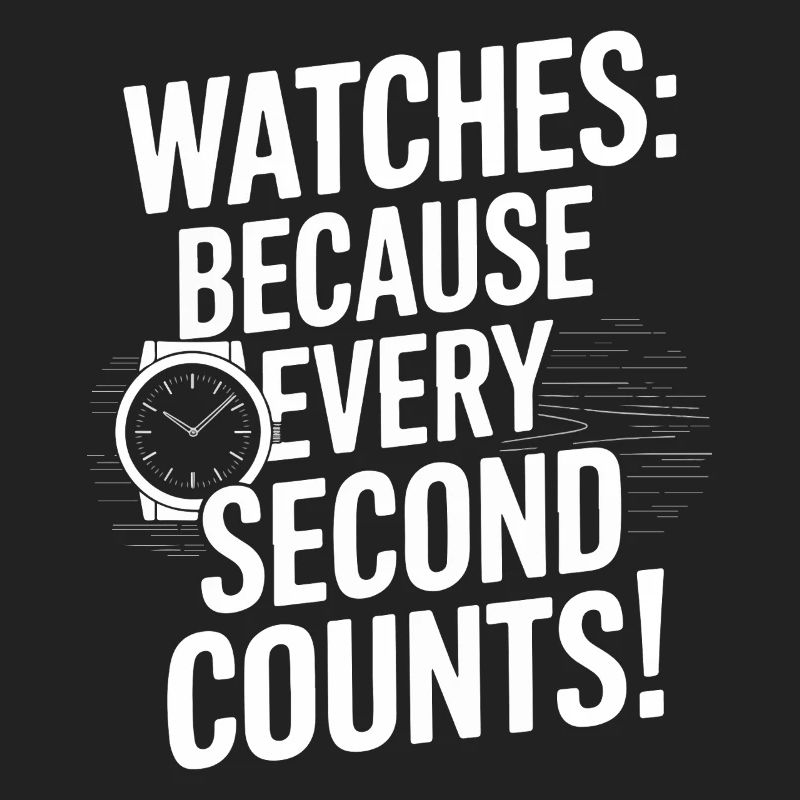 Montres : Parce que chaque seconde compte !