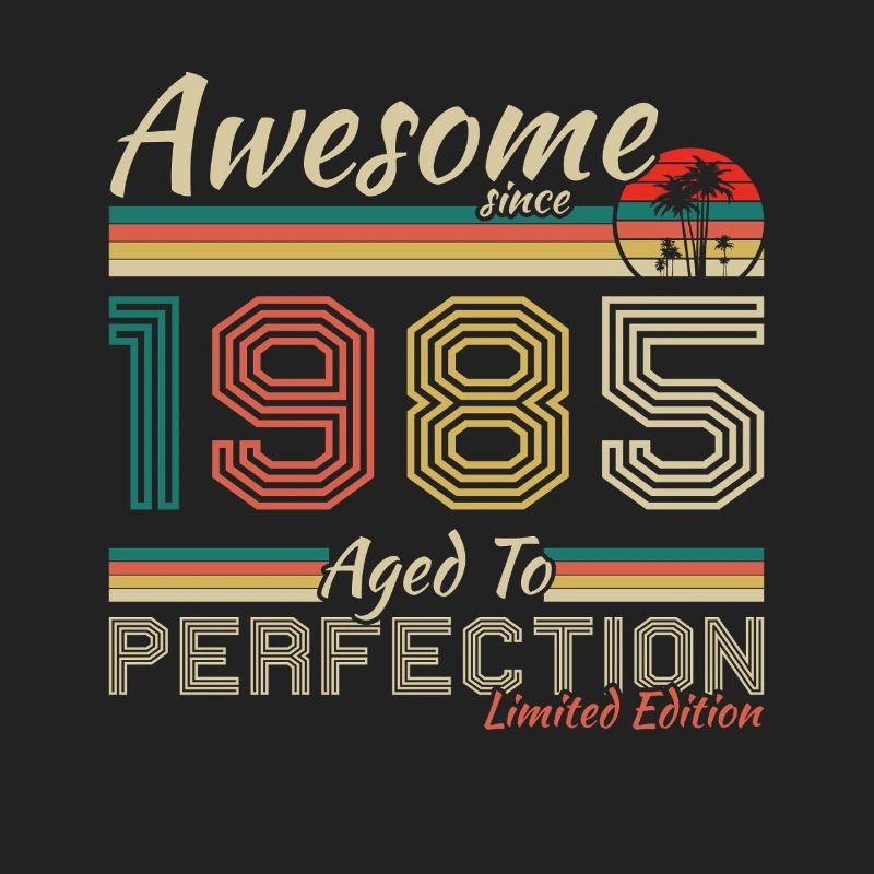 1985 Vintage-Retro-Geburtstagsgeschenk