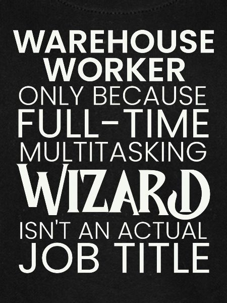 Warehouse Worker multitasking Wizard