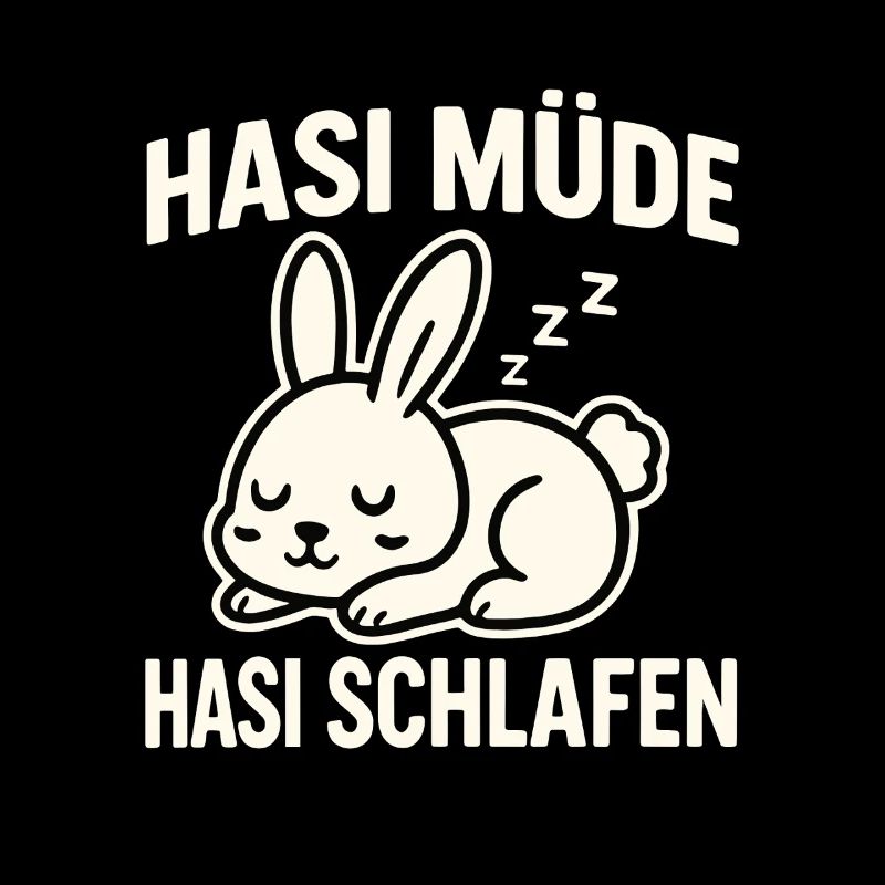 Bunny Tired Bunny Sleeping – Sleep Bunny Design