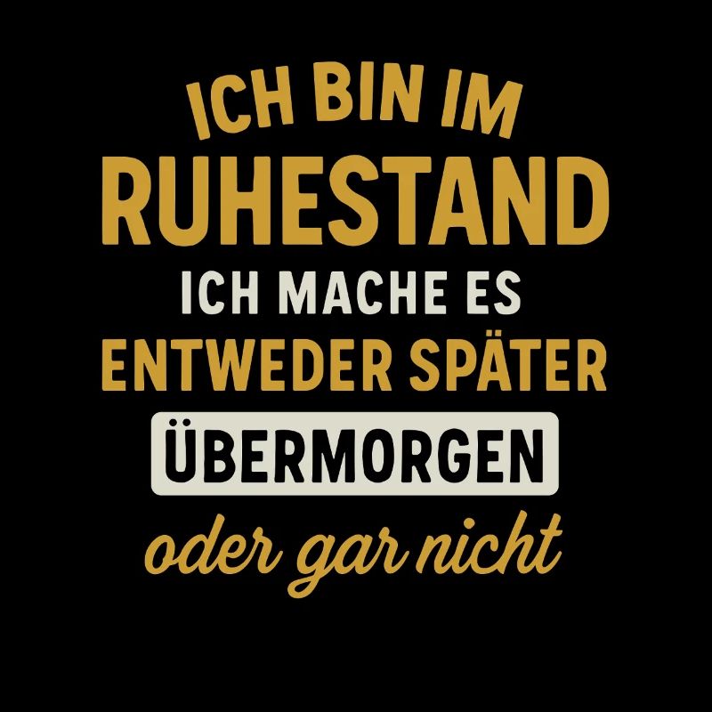 Ruhestand: Übermorgen oder gar nicht