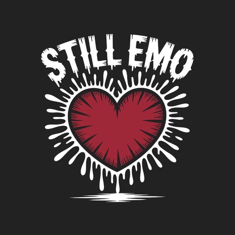 Still emo! Goth Emo Alternative Aesthetic
