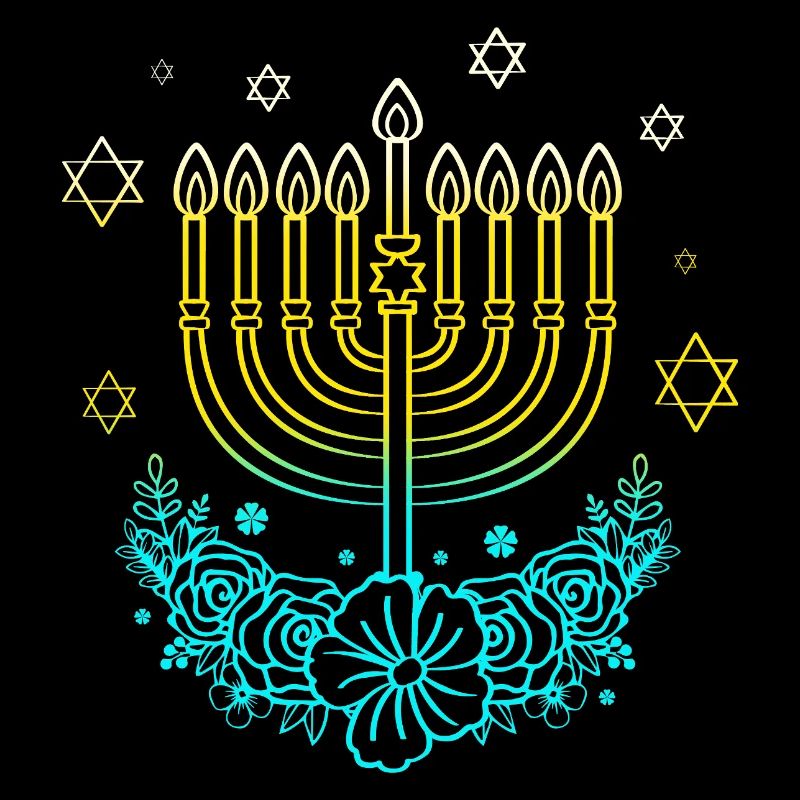 Hanoukka Hanoukka Hanoukka Hanouka Menorah