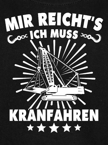 Kranfahrer Kran Kranfuehrer