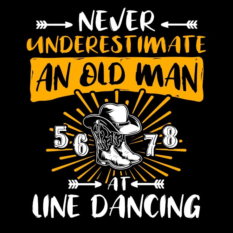 Underestimate Line Dance Man