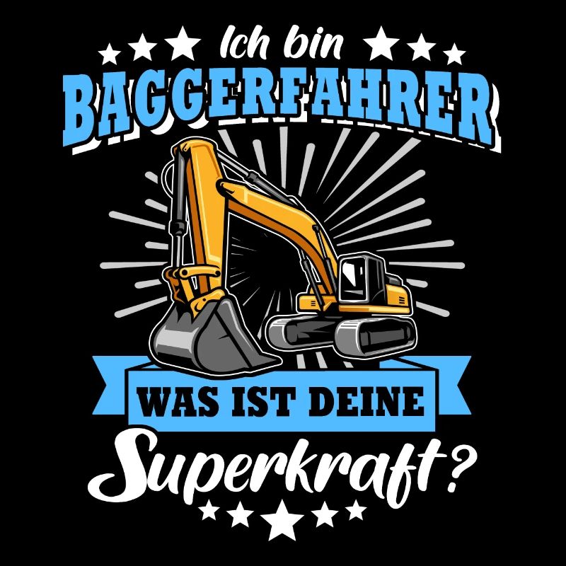 Baggerführer Bagger Baggerfahrer