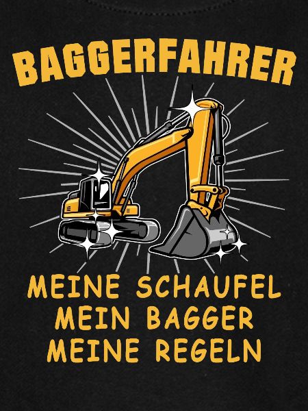Bagger Baggerfahrer Baggern