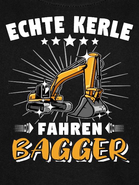 Bagger Baggerfahrer Baggern