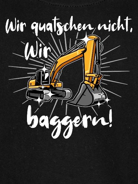 Bagger Baggerfahrer Baggern