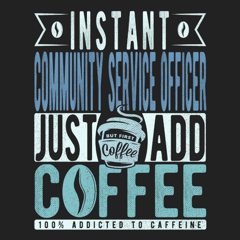 Agent de service communautaire instantané Il suffit d’ajouter du café