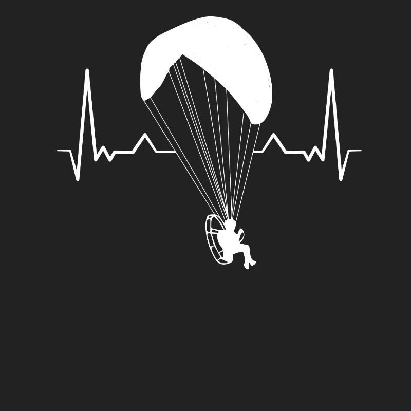 Paramtoring Paramotor Pilot Paragliding Heartbeat