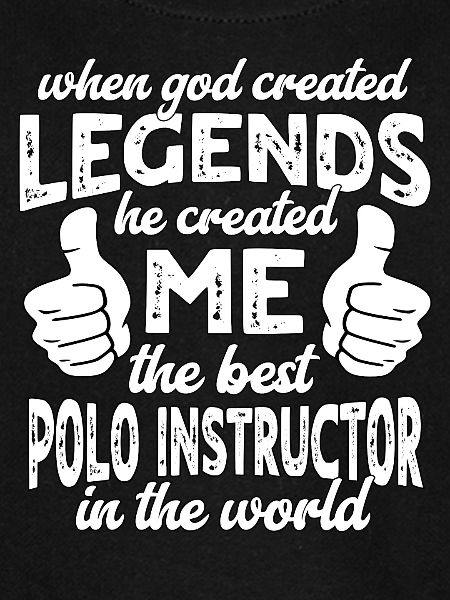 Bester Polo Trainer Legende