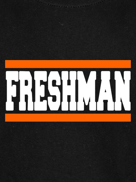 Freshman Year Bold Block Statement