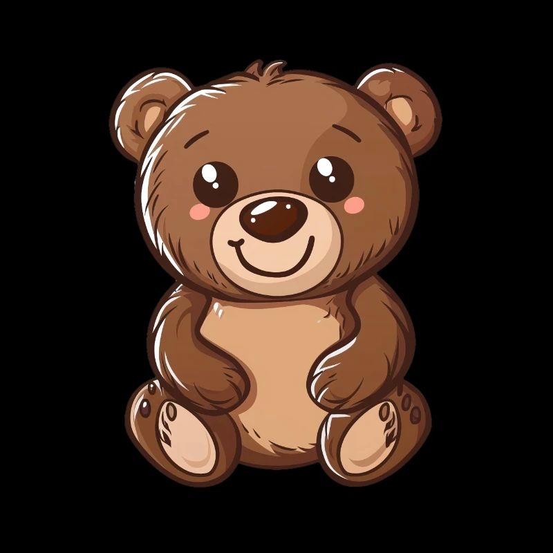 Cute Smiling Teddy Bear For You