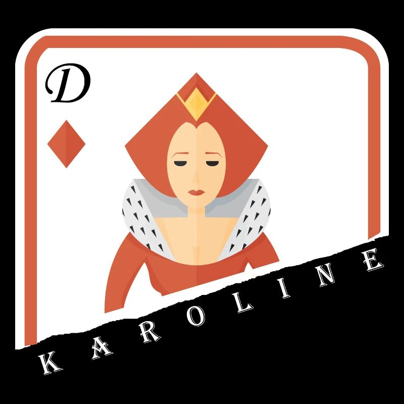 Karoline lady card game!