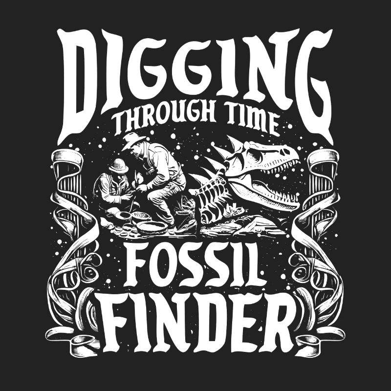 Fossil Hunter Apparel - Digging Through Time: